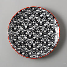 Load image into Gallery viewer, 8-Inch Porcelain Shallow Dish – Elegant Round Dinner Plate Collection