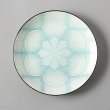 Load image into Gallery viewer, 8-Inch Porcelain Shallow Dish – Elegant Round Dinner Plate Collection