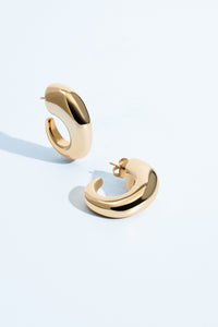 Camila Gold Open Hoops