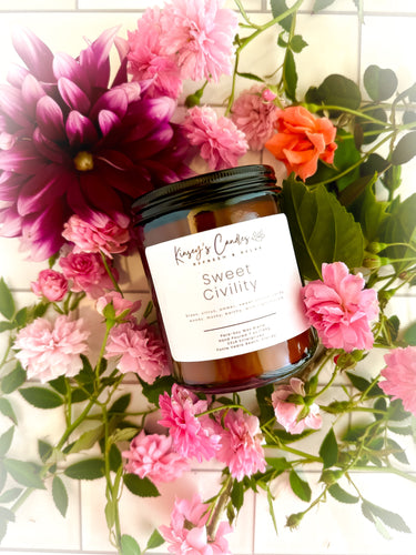 Sweet Civility Candle - Kinsey's Candles