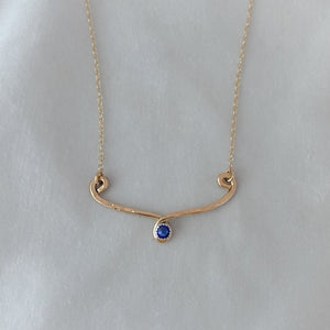 Balance Birthstone Necklace
