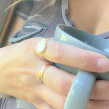 Load image into Gallery viewer, Coin Freshwater Pearl Ring