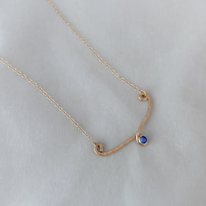 Balance Birthstone Necklace