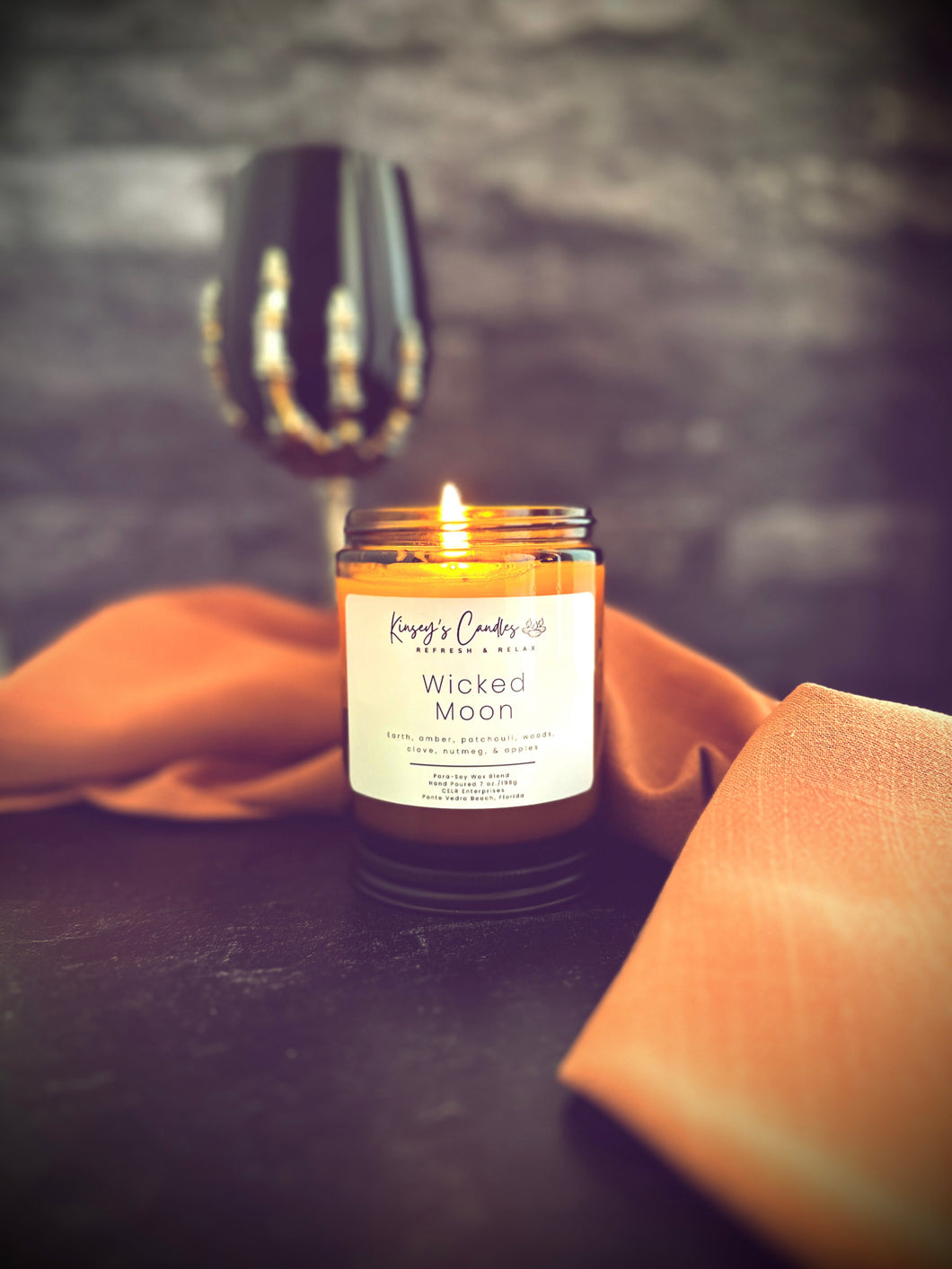Wicked Moon Candle - Kinsey's Candles