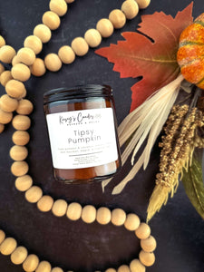 Tipsy Pumpkin Candle - Kinsey's Candles
