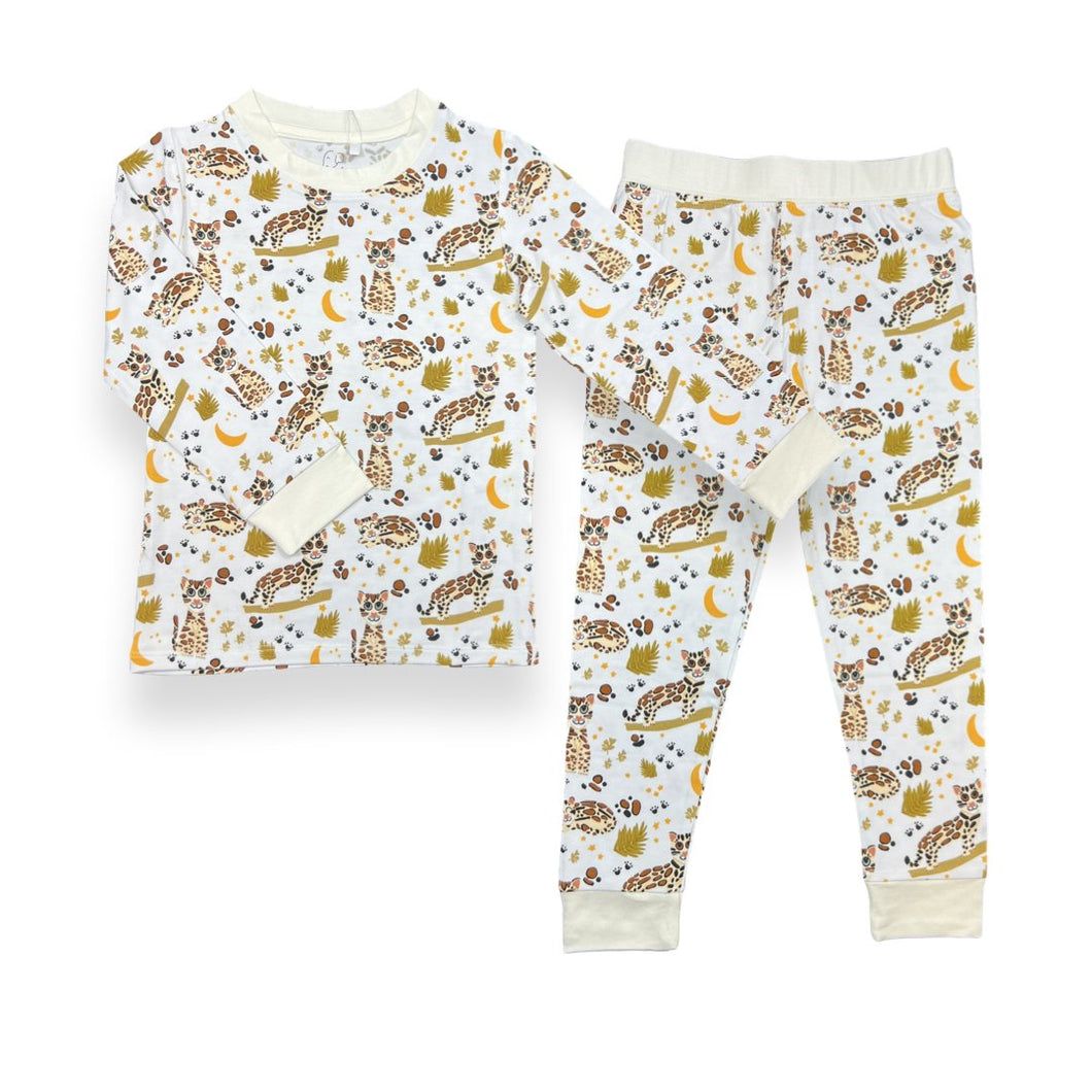 Ocelot Kids Two-Piece Pajamas
