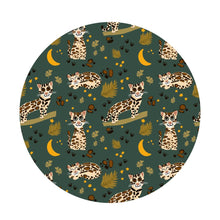 Load image into Gallery viewer, Ocelot Baby Zip Pajamas
