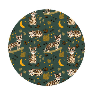 Ocelot Baby Zip Pajamas