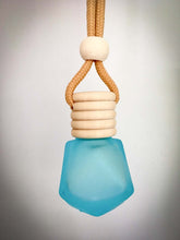 Load image into Gallery viewer, Blue Hanging Car Diffuser - Kinsey&#39;s Candles