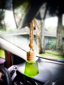 Green Hanging Car Diffuser - Kinsey's Candles