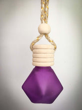 Load image into Gallery viewer, Purple Hanging Car Diffuser - Kinsey&#39;s Candles